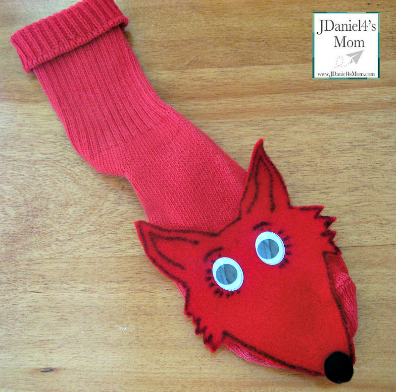Fox In Socks Sock Template