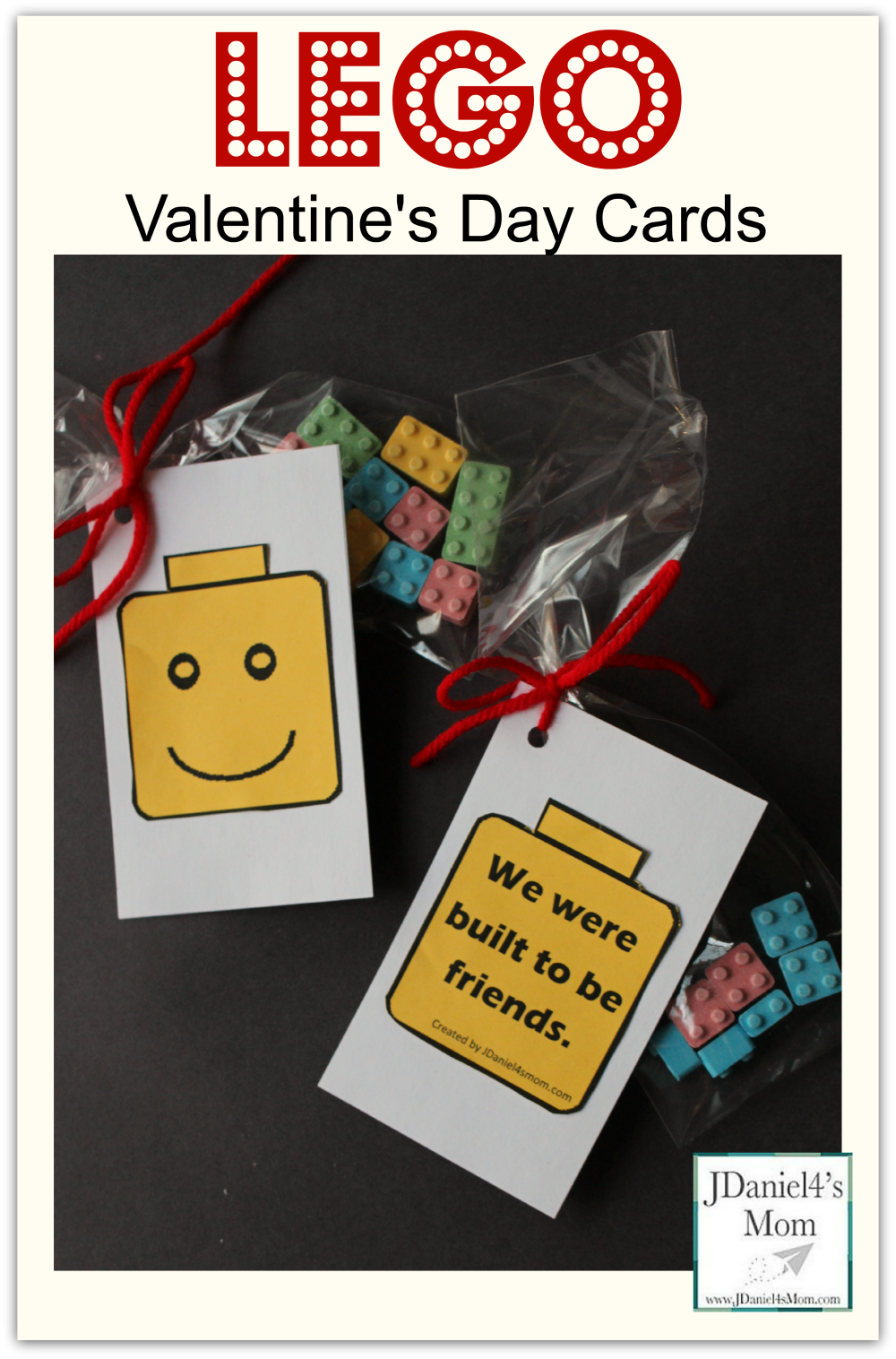 michelle paige blogs Printable LEGO Valentines