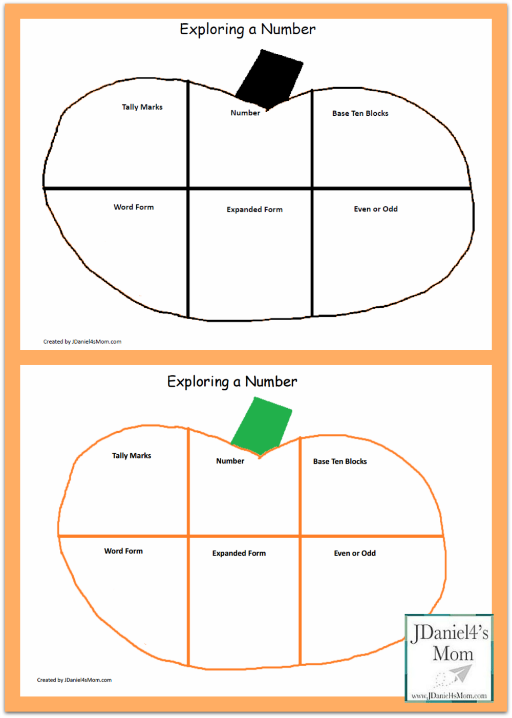 Second Grade Worksheets - Exploring a Number