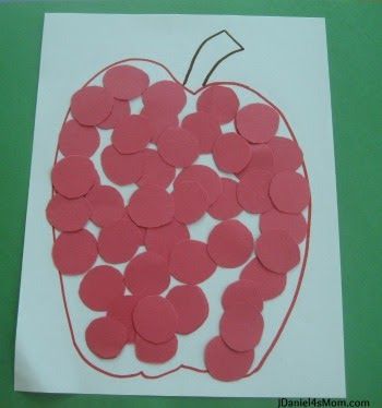 Back to School Shapes Craft- Circles Away We Go!