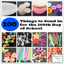 100 Things to Send in for the 100th Day of School