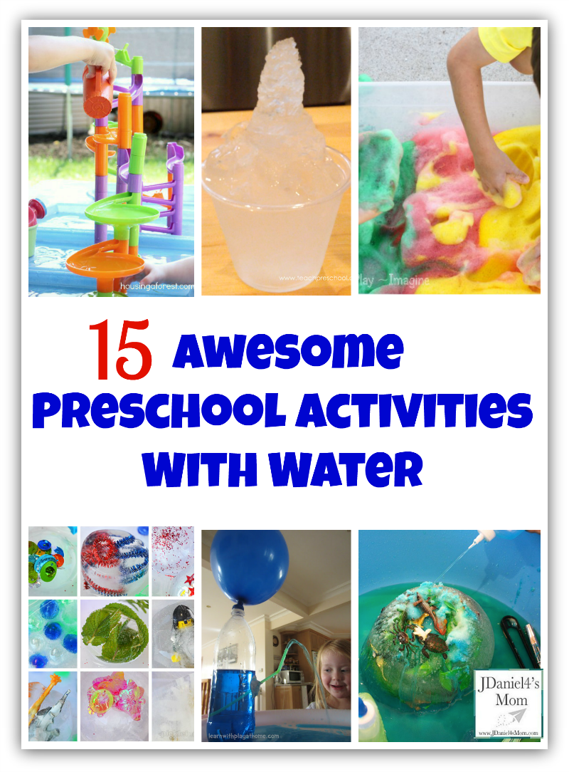 Awesome Preschool Activities with Water