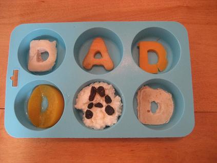 Muffin Tin Monday- DAD lunvh