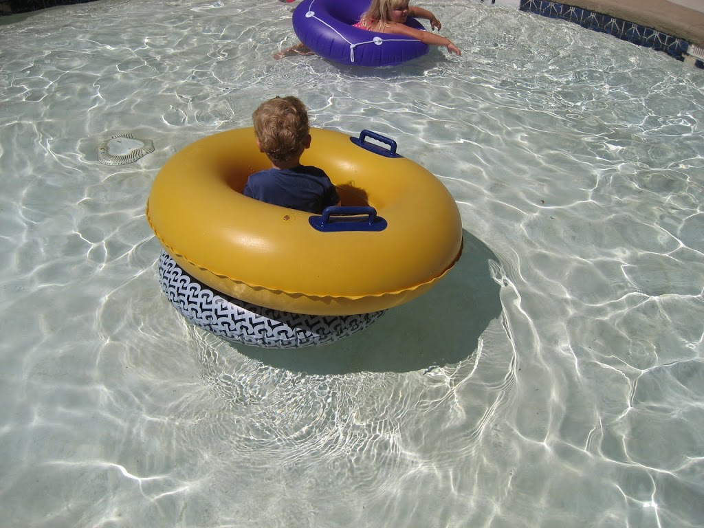 Floating in an Inner tube