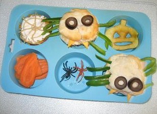 Muffin Tin Muffin Spiders