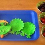 Chinese Dragon Muffin Tin Lunch for Kids