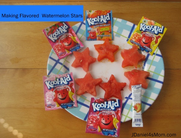 Watermelon Recipe - Fruit Flavored Watermelon Stars