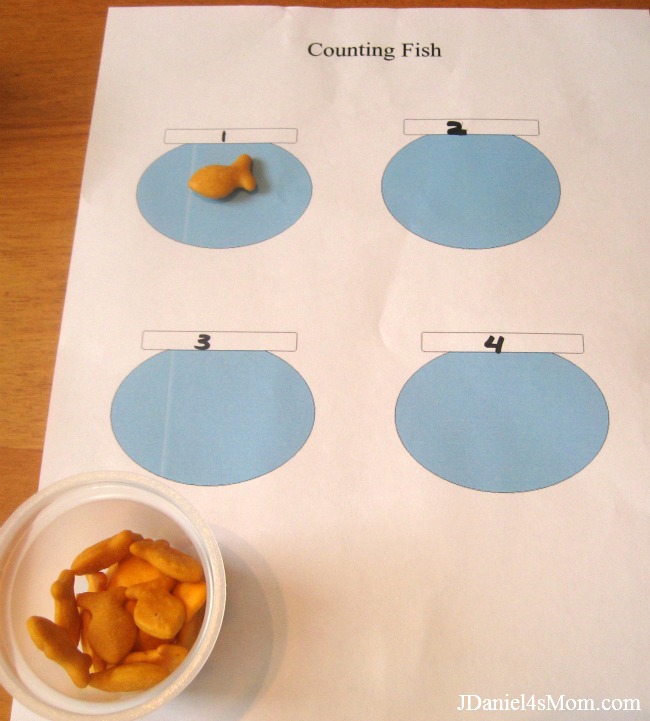 Gilbert the Goldfish- Counting Fish