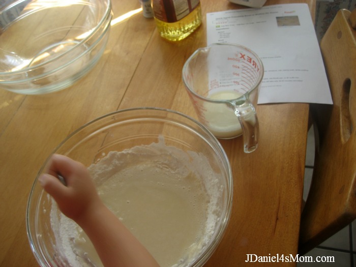 Stick Figgy- Making Friendship Bread