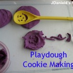 Pretend Play Open Air Cooking Playdough Cookies