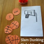 Sight Word Practice- Dunking Sight Words