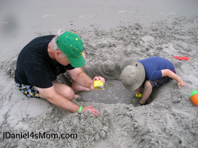 Creating a Tide Pool at the Beach