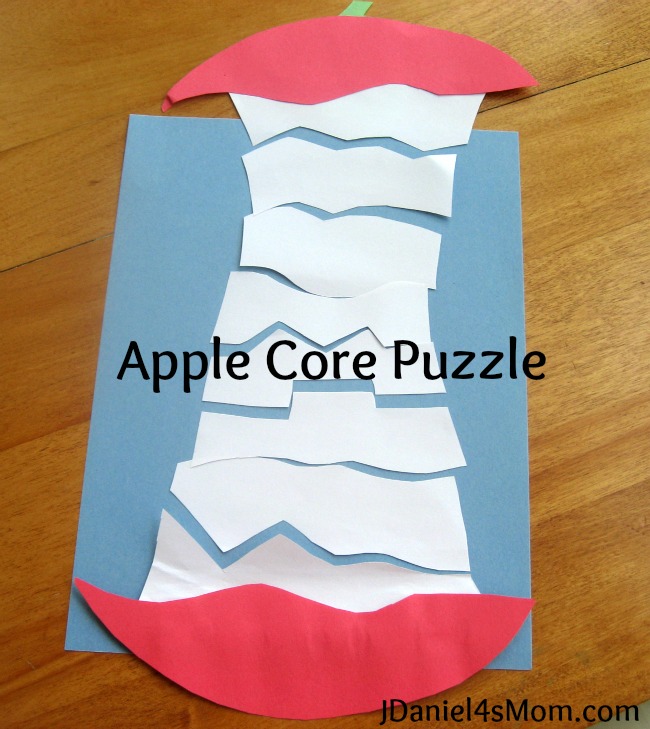 Ten Apples: Read.Explore.Learn.- Apple Core Puzzle