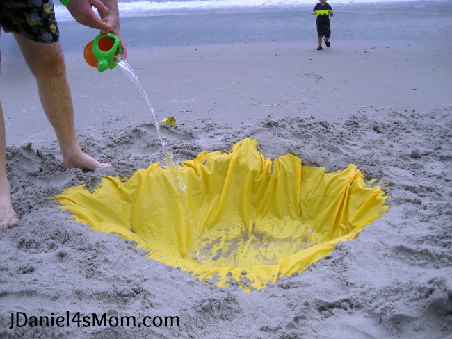 Creating a Tide Pool at the Beach