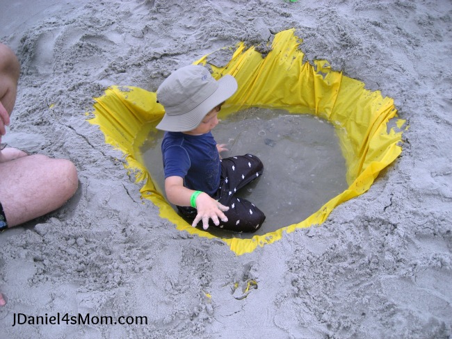 Creating a Tide Pool at the Beach