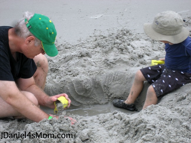 Creating a Tide Pool at the Beach