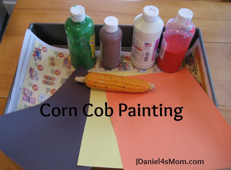 Gimme Cracked Corn and I Will Share- Read.Explore.Learn - Corn Cob Painting
