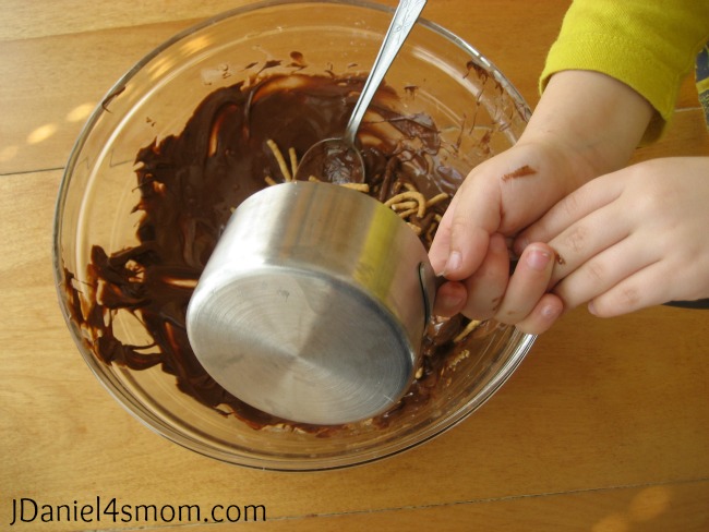 The Lonely Scarecrow Activities for Kids- Peanut Free Haystack Cookies