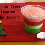Christmas Recipe: Red and Green Layered Jello Dessert