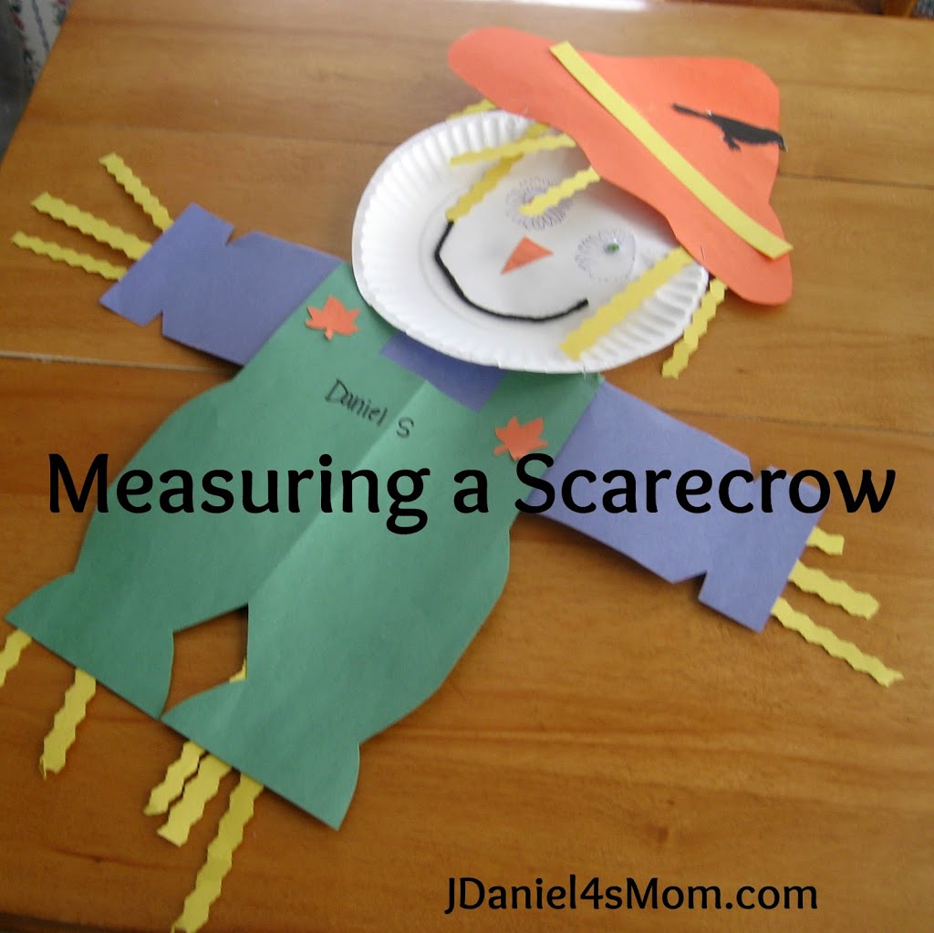 The Lonely Scarecrow Activities for Kids- Measuring a Scarecrow