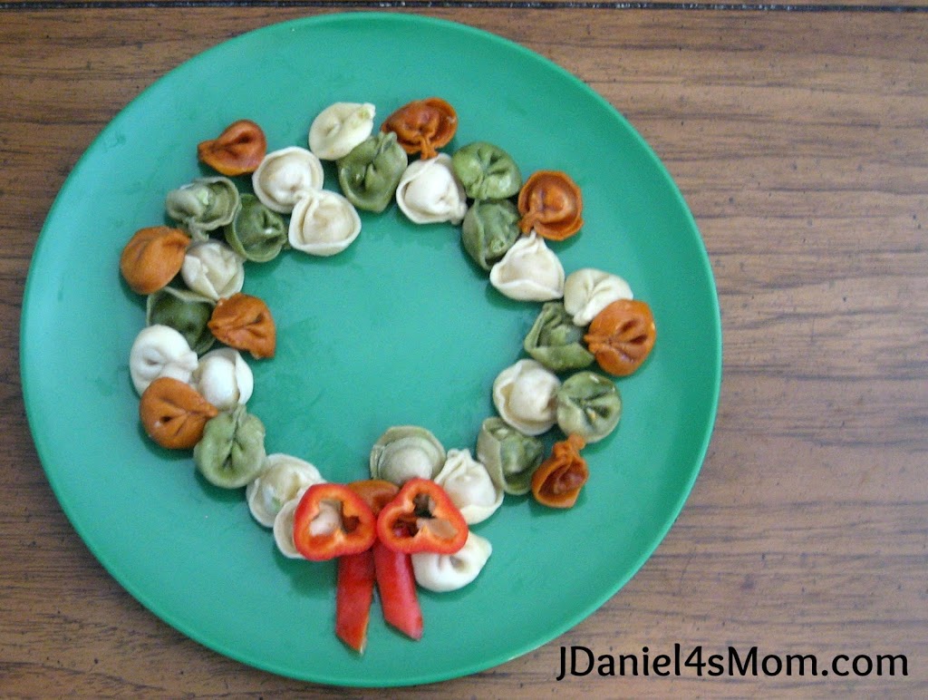 Holiday Hop for Goodies- Christmas Wreath Pasta