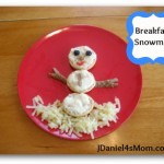 Breakfast Foods- Snowman Meal