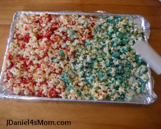 Recipe- Red, White and Blue Popcorn