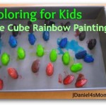 Coloring for Kids - Ice Cube Painting