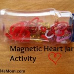 {Science Activity for Kids} Magnetic Heart Jar