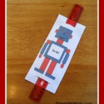 Valentine Cards Idea - "You Rule" Robot for Kids