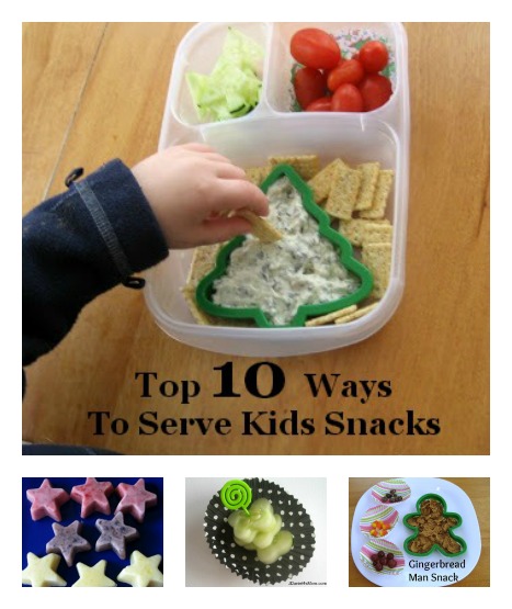 10 Ways to Serve Kids Snacks