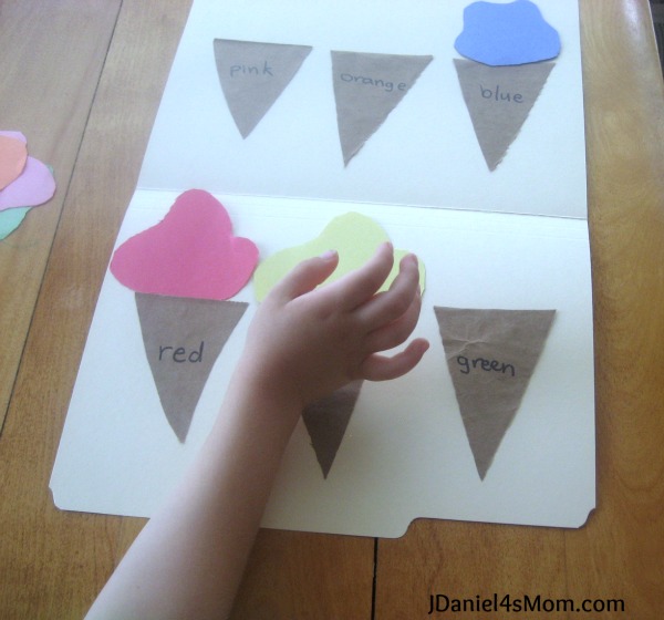 8 Ice Cream File Folder Games for Learning