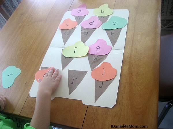 8 Ice Cream File Folder Games for Learning