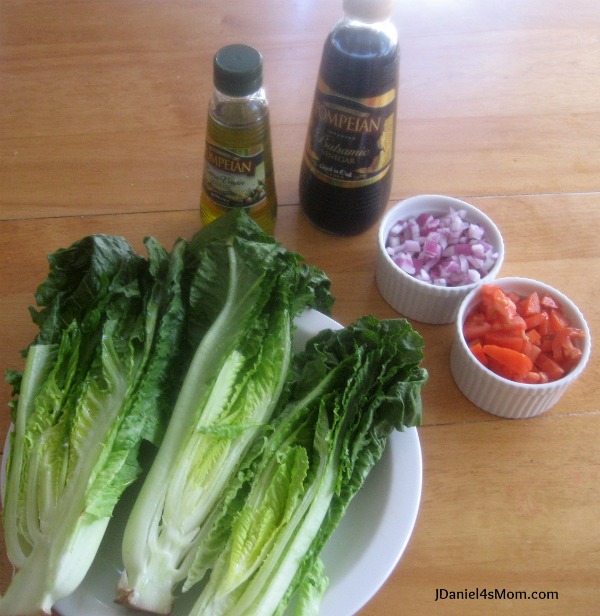 Grilled Salad with Pompeian Oils