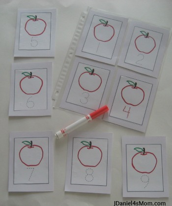  {Read.Explore.Learn.} Math Activities- Number Recognition- Writing Numbers to Ten