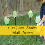 Corn Maze Numbers Math Activity