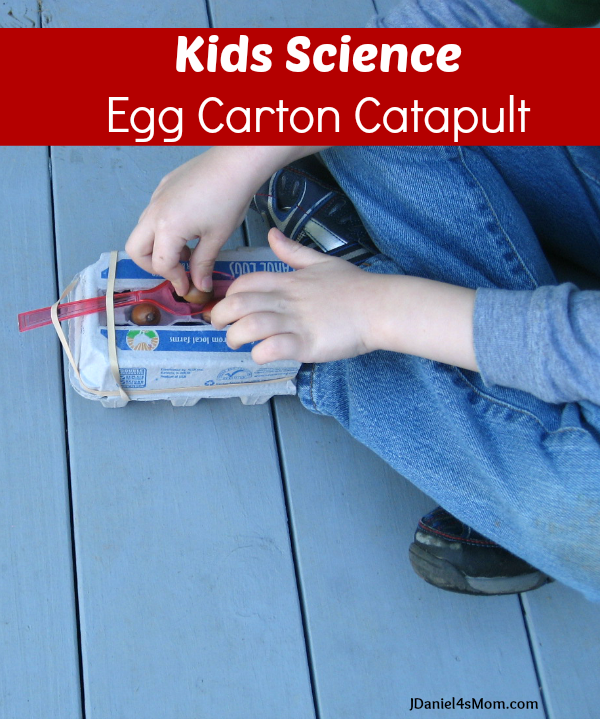 Kids Science- Egg Carton Catapult