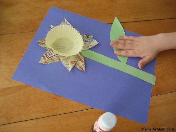 Spring Craft- Recycled Daffodil