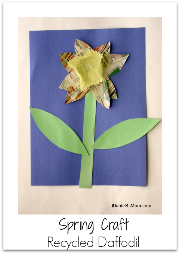 Spring Craft- Recycled Daffodil