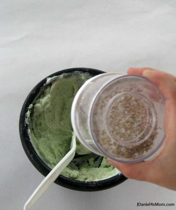 Saint Patrick's Day Snack- Leprechaun Dust with Yogurt