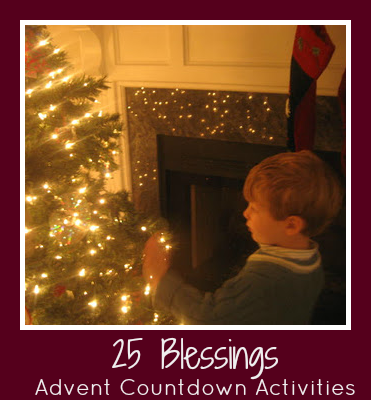 25 Blessings Advent Countdown Activities for Kids