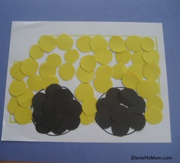 Back to School Shapes Craft- Circles Away We Go!