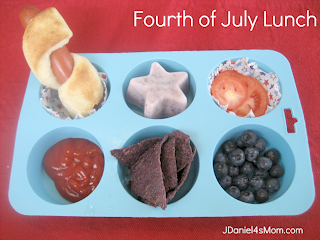 Fourth of July Muffin Tin Lunch