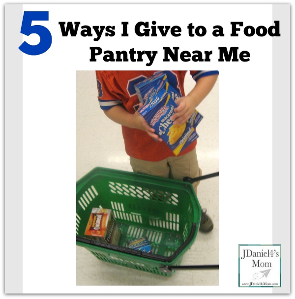 5 Ways I Give to a Food Pantry Near Me - My son and I have found several fun ways to gather food to donate to our local food pantry.