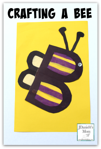 ABC Learning- Crafting a Bee 