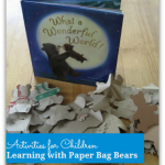 Activities with Children - Learning with Paper Bag Bears