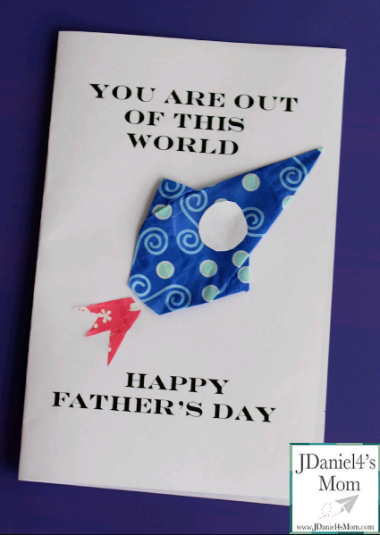 Amazing Out of This World Father's Day Card