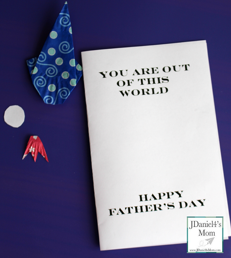 Amazing Out of This World Father's Day Card