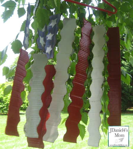 American Flag Craft for Kids