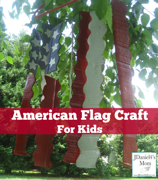 American Flag Craft for Kids